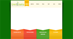 Desktop Screenshot of green-sapling.com